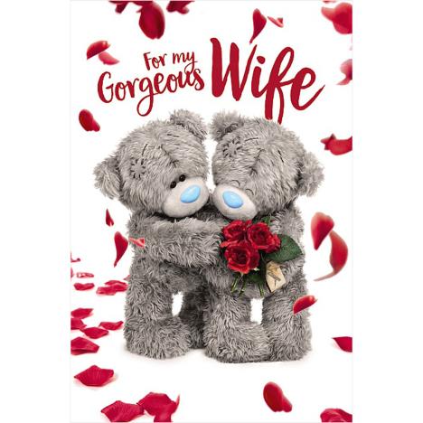 3D Holographic Gorgeous Wife Me to You Bear Valentine's Day Card £3.39